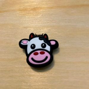 Cow croc charm